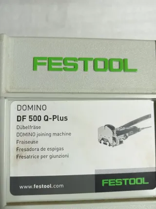 Fresadora de espigas Festool Domino DF 500 Q plu
