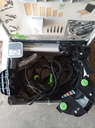 Fresadora de espigas Festool Domino DF 500 Q plu