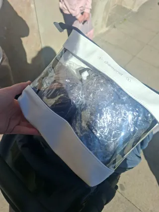 Bolsa transparente para carrito de bebé