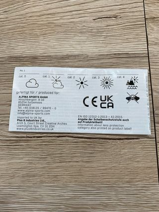 Gafas Ciclismo Alpina Parana