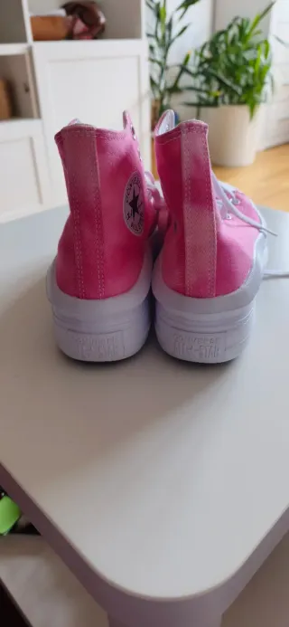 Botines Converse All Star Move color Splash Rosa