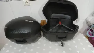 Maleta Moto Shad 45L Semi Nueva