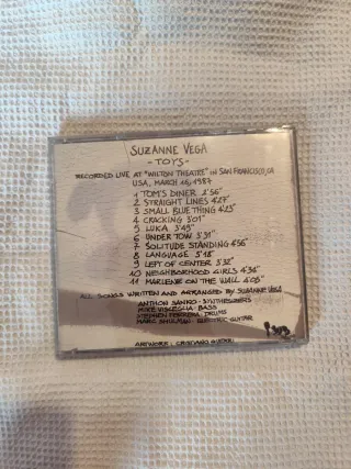 CD Suzanne Vega - Toys