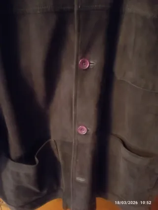 Chaqueta caballero piel ovina natural.