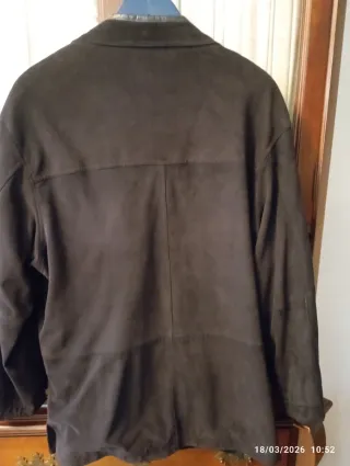 Chaqueta caballero piel ovina natural.