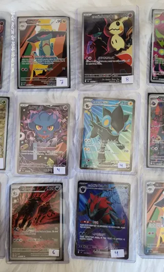 Colección Cartas Pokémon Variadas