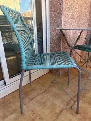 Conjunto Mesa y Sillas Terraza