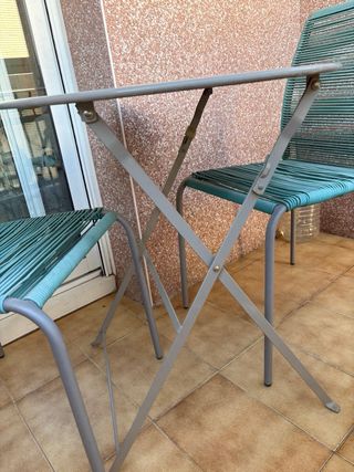 Conjunto Mesa y Sillas Terraza