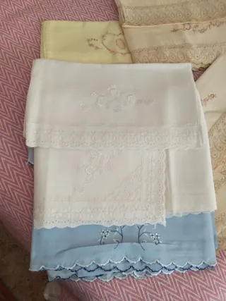 Juegos de Cama Antiguos Bordados