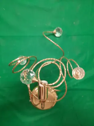 Applique oro con cristalli