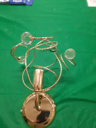 Applique oro con cristalli