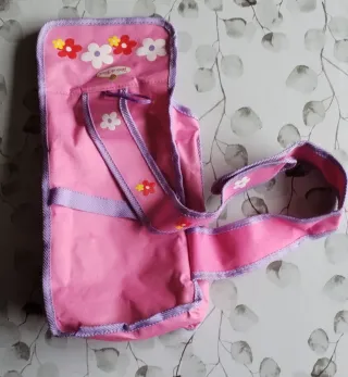Mochila infantil transparente Tarta de Fresa