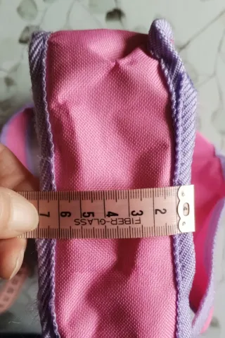 Mochila infantil transparente Tarta de Fresa