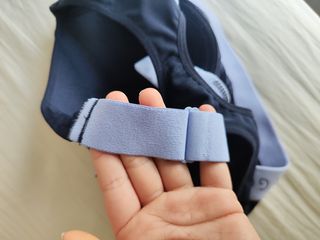 Sujetador deportivo Decathlon XL azul marino