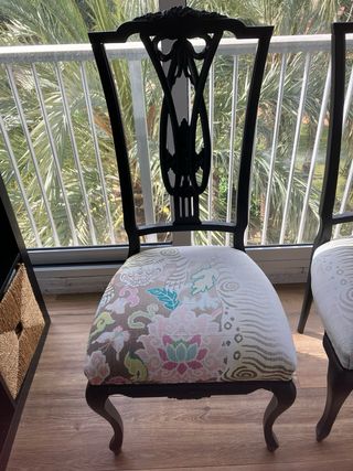 Sillas antiguas restauradas (2 unidades)