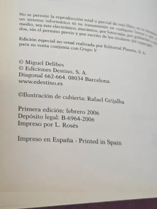 Miguel Delibes - Las Perdices del Domingo.