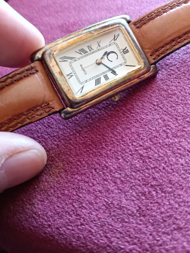 Reloj de pulsera oro antiguo