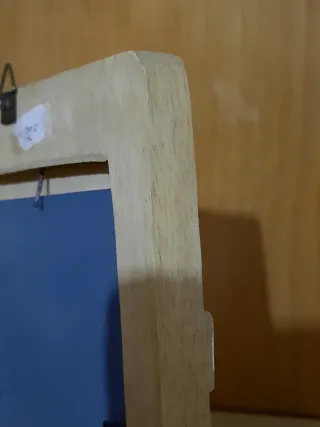 Specchio con cornice indonesiana