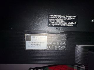 Monitor Acer 22 Negro