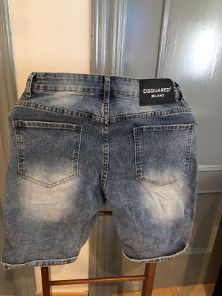 Pantalón corto vaquero DSQUARED2 T38 M