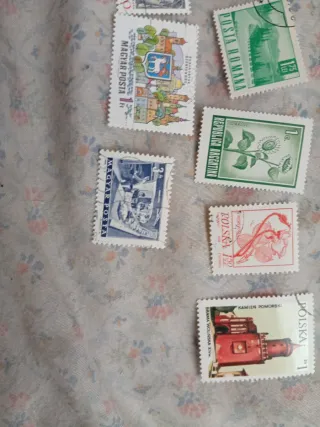 Lote de sellos de varios países