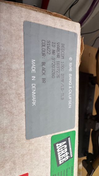 Teléfono Bang & Olufsen Beocom 1000