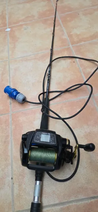 Carrete Eléctrico TANACOM 1000 Pesca