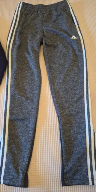 Chándal Adidas Hombre Negro Gris Blanco