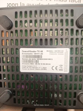 Decodificador Orange Google TV