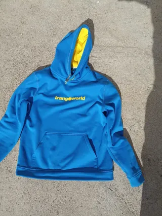 Sudadera Trango World Azul Talla L