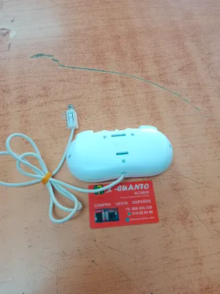 MANDO CLÁSICO NINTENDO WII BLANCO RVL-005