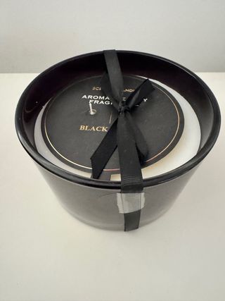 Candela Aromaterapia 320gr Nera/Viola