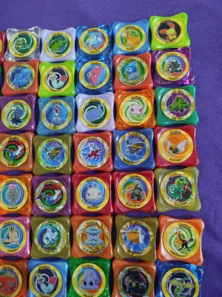 Tazos Pokémon NOX y WAPS