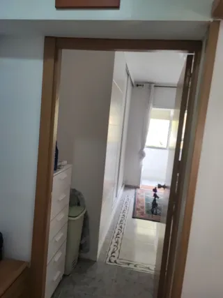 Armario empotrado blanco gran capacidad