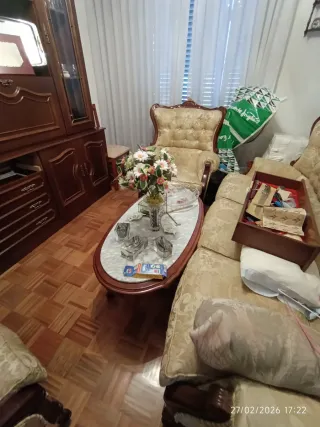 URGE VENTA POR MUDANZA- Mueble de salón madera osc
