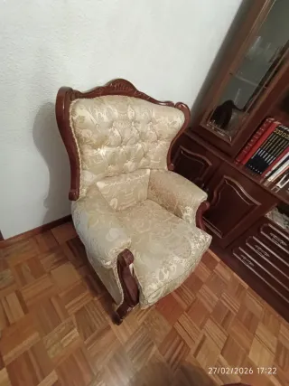 URGE VENTA POR MUDANZA- Mueble de salón madera osc