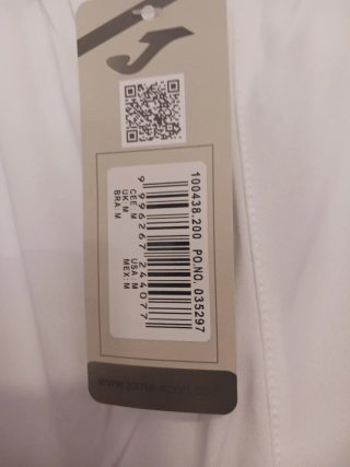 Pantalón Corto Joma Padel  Bermuda Drive Blanco