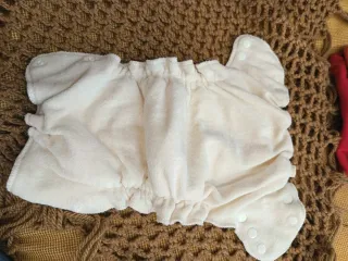Pañal de algodón orgánico