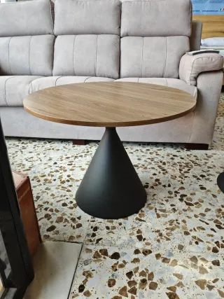 Set Mesas Icónicas Madera y Metal