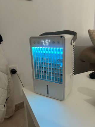 Ventilador humidificador con temporizador