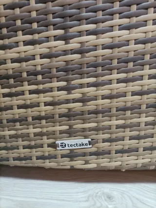 Tumbonas ratán con ruedas