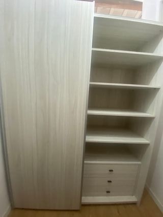 Armario roble blanco hecho a medida