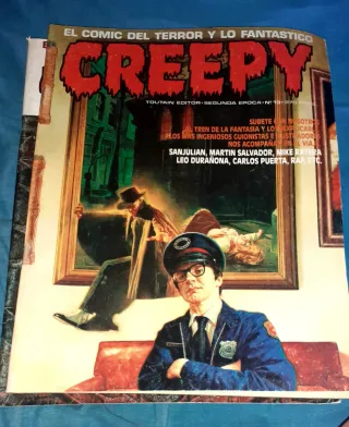 Revista Creepy - lote -Comic Terror y Fantástico
