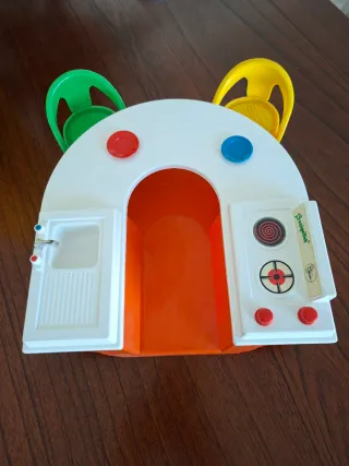 Lote Barriguitas Cocina, Cochecito, Cuna y Armario