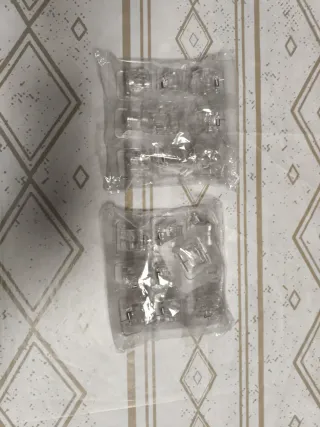 10 Soportes Barra Cortina sin Taladro