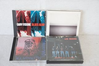 Lote 4 CDs Gary Moore, Los Suaves, etc.