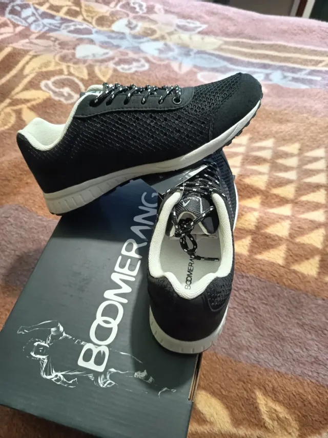 Zapatilla Boomerang Running Negra Unisex