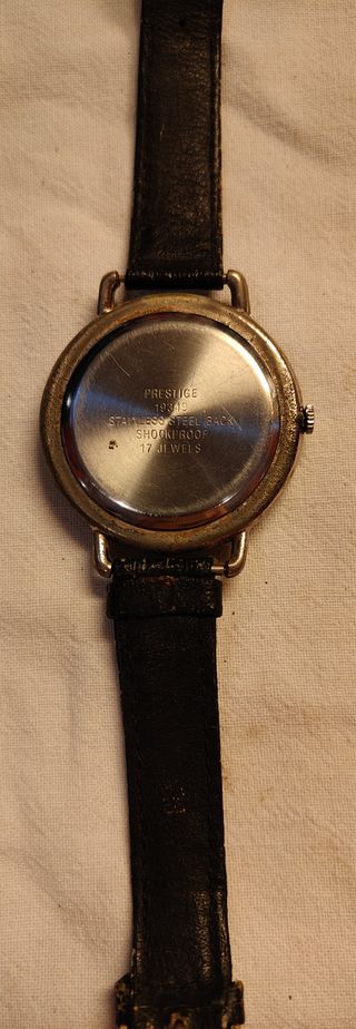 Orologio da polso meccanico Prestige. Vintage.