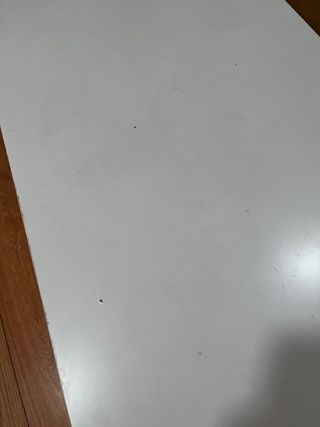 Mesa Ikea Blanca Patas Azules