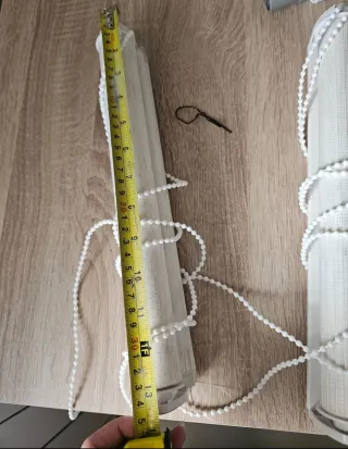 Estor Noche y Día EasyFix 35x130 Crudo dos iguales